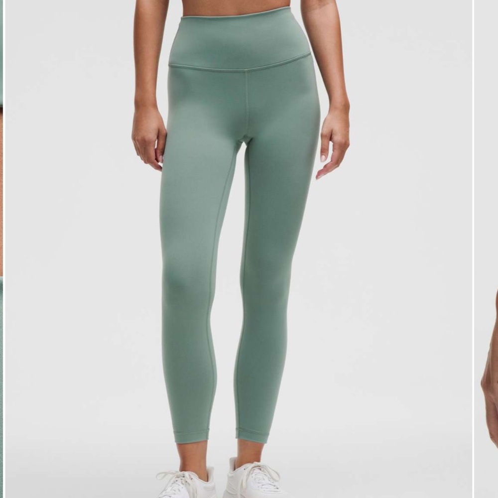 lululemon 🍋Wunder Train High-Rise Tights — Crater Blue 25” Size 8 NWT